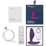 Вибровтулка анальная WOMANIZER We-Vibe Ditto фиолетовая SNDTSG4